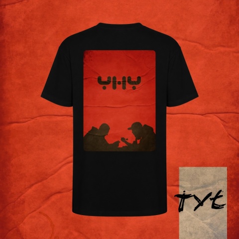 T-SHIRT YHY LOGO 3 BACK BLACK (PREORDER)